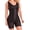 Black, variant on Tummy Control Full Shapewear for Women, Double Compression Full Body Shaper Butt Lifter with Zipper Crotch