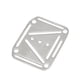 thumbnail image 1 of Soidarity Placa de conexión de estilo alto, portátil, aspecto exquisito, resistente al agua, correa colgante lateral, larga vida útil, pieza Deportes acuáticos, 1 of 6