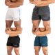 thumbnail image 4 of Txlixc Calzoncillos deportivos para hombres, pantalones de bolsillo laterales impresos en letras Txlixc  moda, 4 of 6