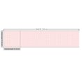 thumbnail image 2 of Ambesonne Geometric Fabric by the Yard Upholstery, Squares Polka Dots, 3 Yards, Pale Pink White, 2 of 4