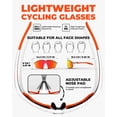 thumbnail image 6 of VICTGOAL Cycling Sunglasses for Men Women with Polarized and Photochromic 2 Lenses,UV400 Clear Road Bike Running Sports Goggles, 6 of 7