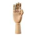 thumbnail image 4 of yotijay Flexible Wooden Hand Model, Wooden Hand, Mannequin, Right Hand, Art, Sketching, Large, 4 of 9