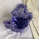 thumbnail image 3 of Bolso Hombro para Mujer Casual Sólido Abajo Nube Plisado El Brazo (Púrpura), 3 of 9