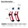 thumbnail image 3 of Women'S Novelty Funny Crew Socks Men'S Flag Of Liberian Design Socks, 3 of 7