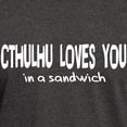 thumbnail image 3 of CafePress - Cthulhu Loves You Dark T Shirt - Men's Classic Graphic Cotton T-Shirt, 3 of 4