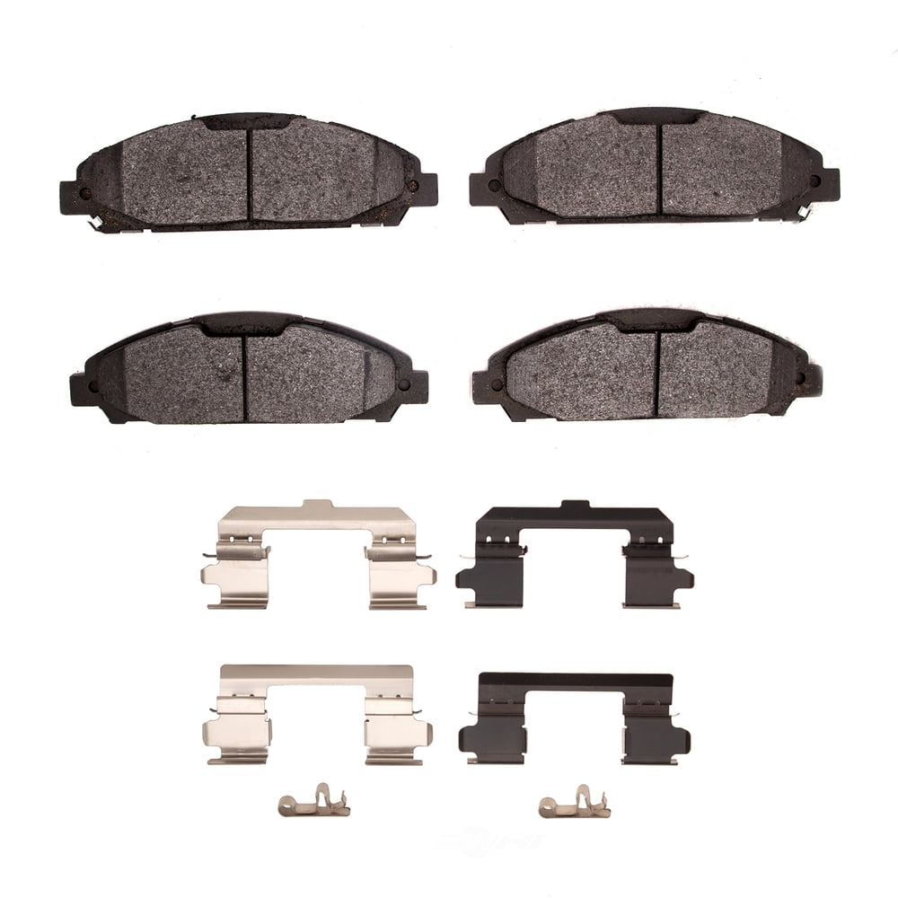 Dynamic Friction Company 1551-1791-01 DFC 5000 Advanced Brake Pads - Ceramic and Hardware Kit - OE
