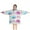 Cute Hedgehog And-2, variant on Cute Hedgehog and Mushroom Blanket Hoodies for Kids 6-13YR Oversize Wearable Blanket Hoodies for Boys Girls Teens
