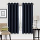 thumbnail image 1 of Cortinas Blackout con Aislamiento Térmico para Estar/Recámara Ventana, 2 Paneles Cortinas de Sala de Estar, Suave Poliéster Tela Impermeable, Reducción Ruido (Gris, 132x240cm),Azul tibetano, 1 of 10