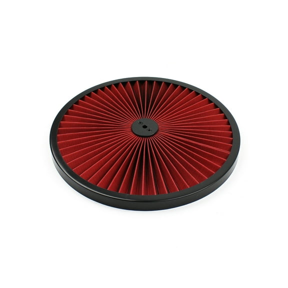 Speedmaster PCE103.1016 14" Extreme Style w/ Black Outer Ring Washable Air Cleaner Top