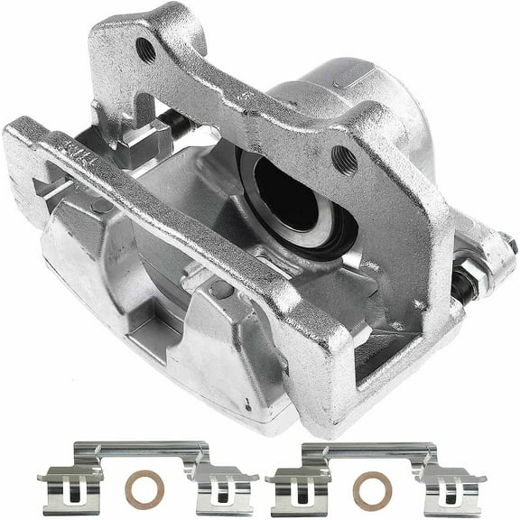 A-Premium Disc Brake Caliper Assembly with Bracket Compatible with Select Chrysler and Dodge Models - 300/Challenger/Charger 2012-2020 - Front Right Passenger Side