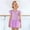 Purple, variant on Girls Short Sleeve Ballet Romper with Sparkly Skirt for Dance Practice and Performance Girl Dress