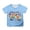 A-Sky Blue245, variant on Bobifish Toddler Girls T Shirt Short Sleeve Casual Cartoon Graphic Print O-Neck Tee School Spring Summer Children Girls Shirt
