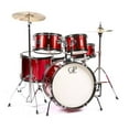 thumbnail image 3 of Granite Percussion JR5 5 Piece Junior Drum Set w/Cymbals, Throne & More, 3 of 4