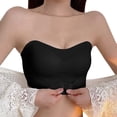 thumbnail image 1 of Sujetador sin tirantes, talla grande, sección delgada, sujetadores antideslizantes de encaje, sujetador Invisible, Push Up, hermosa espalda, ropa interior de mujer Tan Jianjun unisex, 1 of 2