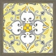 thumbnail image 3 of Great Art Now Jewel Medallion Yellow Gray B by Cynthia Coulter, 2 Piece Framed Art Set Each 13"W x 13"H, 3 of 3