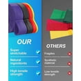 thumbnail image 2 of Resistance Bands Set for Men Women,with Different Resistance Levels, for Strength Training Fitness Yoga Toning,(Purple/Red/Black/Yellow), 2 of 5