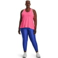 thumbnail image 3 of Plus Size Women's Under Armour Tech High-Waisted Ankle Leggings Color: Pink Shock White Size: 2X, 3 of 5