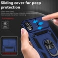 thumbnail image 5 of Estuche GANGXUN para iPhone XR, soporte giratorio 360°, estilo mecánico y magnético, 5 of 5