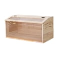 thumbnail image 1 of Caja de cría para polluelos, jaula de madera para hámster, juguetes de exploración, hábitat para ratones y , incubadoras para codornices, erizos, 1 of 9