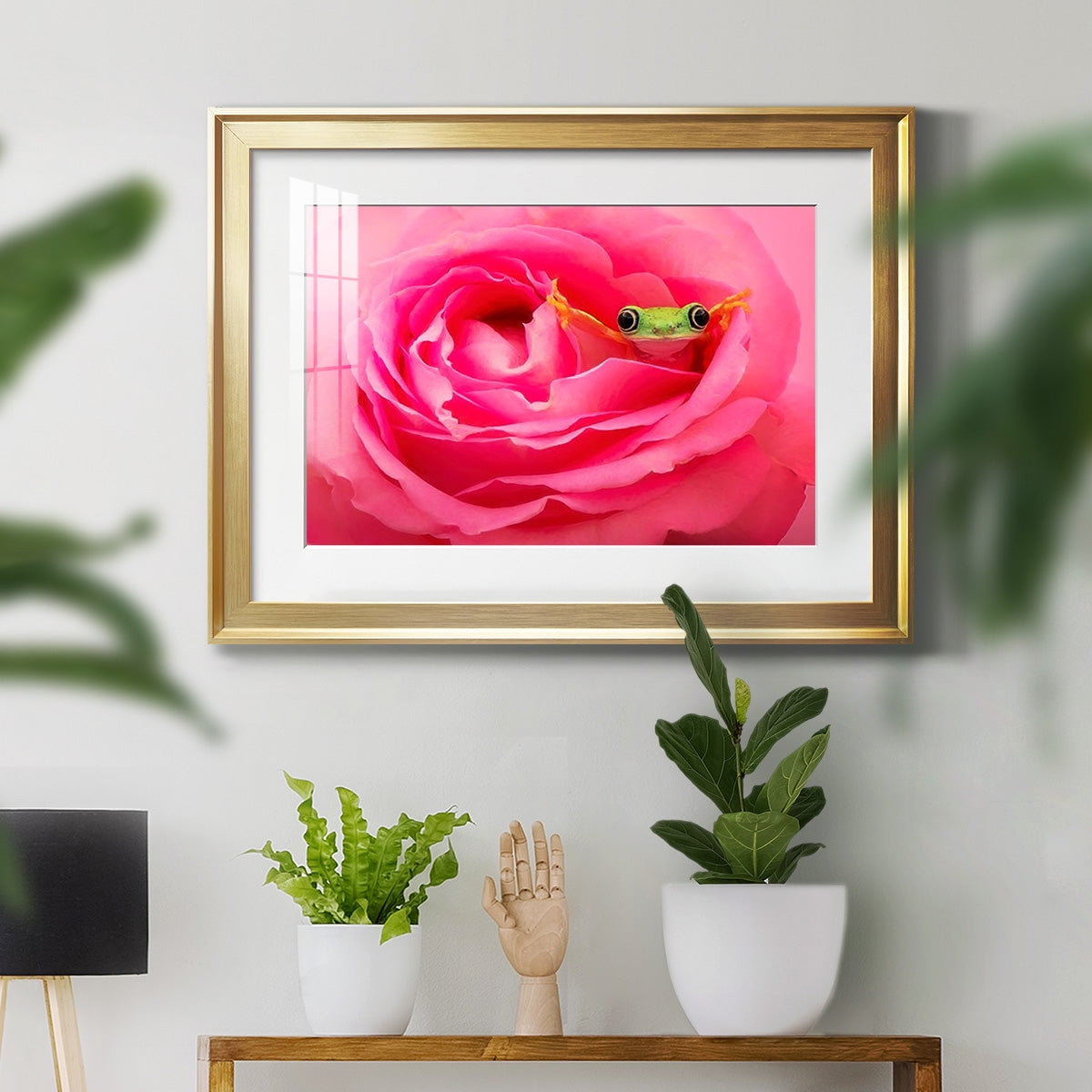 Hanging On VIII Premium Framed Print - Ready to Hang