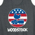 thumbnail image 3 of Woodstock - Original Poster - Americana - Women's Racerback Tank Top, 3 of 5