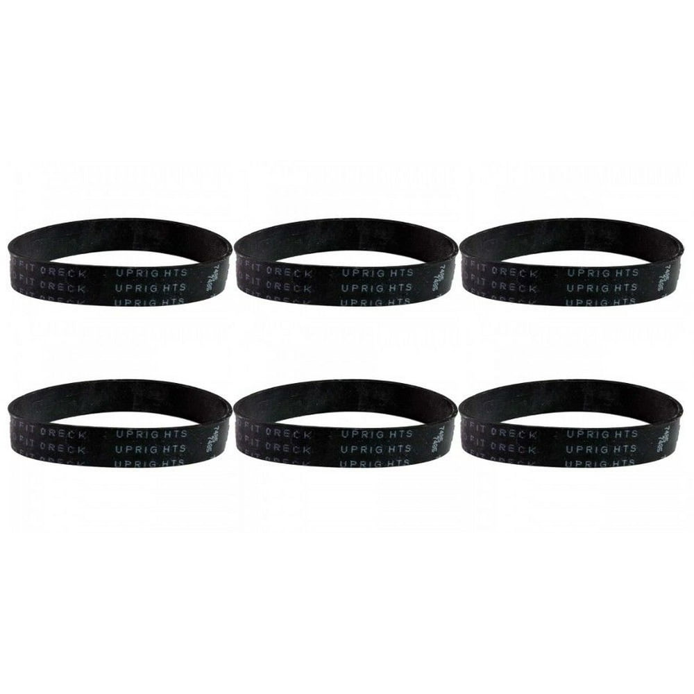 Oreck XL Upright Vacuum Cleaner Belt Replaces 0300604, 6 Pack