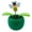 H, variant on iaksohdu Car Ornament Funny Solar Powered Cartoon Vibrant Ornamental Decoration Gifts Automobile Dashboard Dancing Flower Swinging Toy for Friend