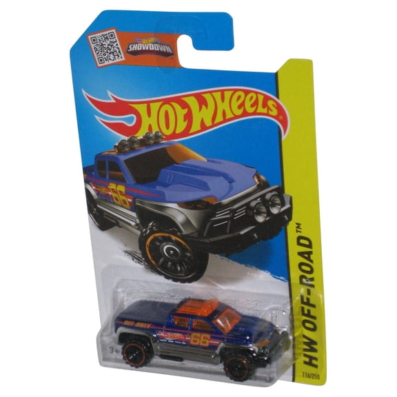 Hot Wheels Showdown HW Off-Road (2013) Dark Blue Off-Duty Toy Car 116/250