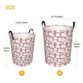 thumbnail image 2 of Lsque Cartoon Sheep pattern Laundry Hamper Basket, Tall Woven Rope Hamper Basket for Clothes, Lightweight Storage Basket, Collapsible Waterproof-Medium, 2 of 8