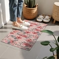 thumbnail image 4 of Pioneer Flower Floral Print Pattern Door Rugs,Washable Non Slip Door Mats Indoor,Decorative Door Mats,Entry Mat Indoor for Entrance,Bedroom,Kitchen,Bathroom,16"x24", 4 of 6
