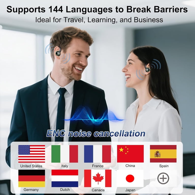 Btootos Wireless Earbuds with Real-Time Translation photo 4