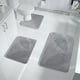 thumbnail image 1 of Juego de 3 alfombrillas absorbentes y antideslizantes para baño, cocina y salón. Medidas: 40 x 60 cm, 40 x 50 cm, 50 x 80 cm. Poliéster moderno con reverso de goma., 1 of 7