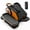 Orange, variant on MCQ Under Desk Elliptical Machine, Electric Leg Pedal Exerciser with Remote 12 Speeds, Quiet Portable Fully Assembled for Seniors & Home Use, Orange