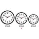 thumbnail image 3 of Reloj de pared Rohioue, moderno, 30 cm, funciona con pilas y silencioso, 3 of 9