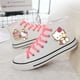 thumbnail image 1 of Zapatos de lona de Hello Kitty para mujer, Zapatillas altas antideslizantes, informales, vulcanizadas, regalos, 1 of 4