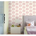 thumbnail image 2 of Jen Hewett StrawFlower Lilac Sienna Peel & Stick Wallpaper, 2 of 4