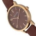 thumbnail image 3 of Sophie & Freda SAFSF4906 Sophie & Freda Vancouver Leather-Band Womens Watch, Brown, 3 of 3