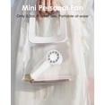 thumbnail image 5 of Aiychen 3-Speed USB-C Rechargeable Hand Held Fans, 5 of 7