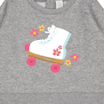 thumbnail image 3 of Inktastic Roller Skate Flowers Baby Sweatshirt, 3 of 4