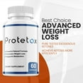 thumbnail image 6 of (5 Pack) Protetox - Keto Weight Loss Formula - Energy & Focus Boosting Dietary Supplements for Weight Management & Metabolism - Advanced Fat Burn Raspberry Ketones Pills - 300 Capsules, 6 of 9