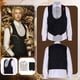 thumbnail image 2 of Disfraz de fantasía de Coriolanus Snow para hombre adulto, camisa, chaleco, pantalones, disfraz de Halloween, The Hunger Cos Games, 2 of 5