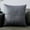 Dark Grey, variant on XmhyTop-A Dark Grey Decorative Throw Pillows 45*45cm Faux Leather Tech Fabric Cushions, Set of 2