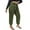 Army Green, variant on ABATAB Womens Plus Size Summer Pants Wide Leg Casual Work Pants High Waist Belted Lounge Trendy Vacation Outfits