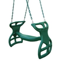 Swing-N-Slide Dual Ride Glider with Chains for Backyard Swing Sets