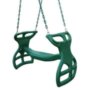 Swing-N-Slide Dual Ride Glider with Chains for Backyard Swing Sets