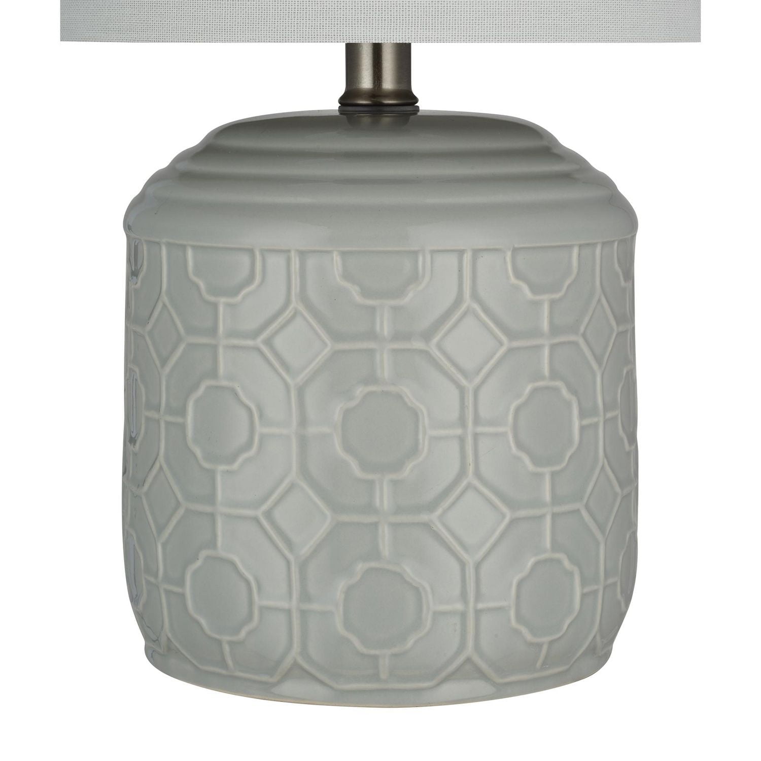 hometrends Light Green Glaze Ceramic Table Lamp