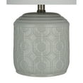 thumbnail image 2 of Lampe de table Hometrends en céramique émaillée vert pâle, 2 of 7