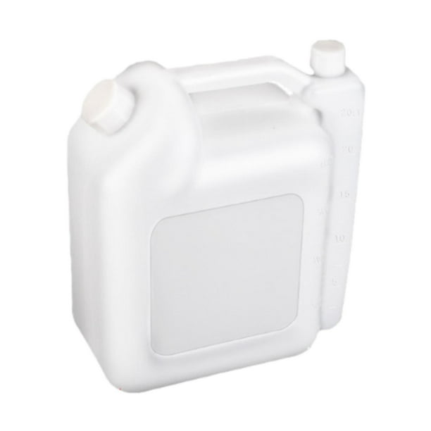 Botella mezcladora de aceite para motor de 2 tiempos, contenedor de gasolina para desbrozadoras y recortadoras 4 litros