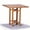 Dark Walnut, variant on Modern Caramelized Bamboo Counter Table - Tulip by Greenington