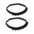 thumbnail image 4 of 1 par de Correas desmontables de cuero para zapatos Hugo Negro, 4 of 10